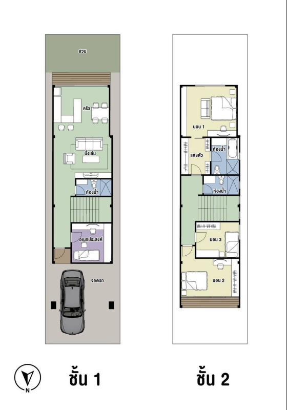 รูปที่6 ต้องการขายบ้านพร้อมที่ดิน บางตลาด ปากเกร็ด ราคา 7,900,000 บาท
