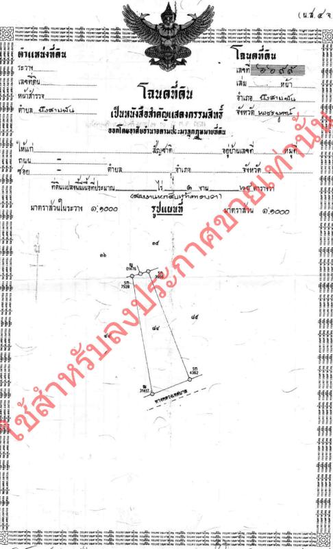 ประกาศลงขายที่ดิน อำเภอบึงสามพัน จังหวัดเพชรบูรณ์