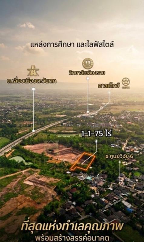 รูปที่6 ต้องการขายที่ดินเปล่า รอบเวียง เมืองเชียงราย ราคา 2,950,000 บาท