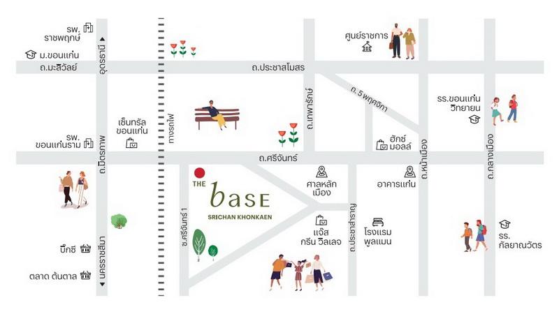 รูปที่7 ต้องการขายคอนโดมิเนียม ในเมือง เมืองขอนแก่น ราคา 195,000 บาท