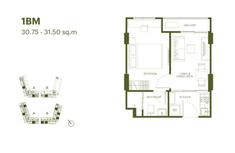รูปที่8 ต้องการขายคอนโดมิเนียม ในเมือง เมืองขอนแก่น ราคา 195,000 บาท