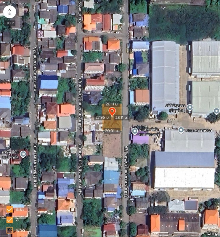 รูปที่5 ต้องการขายที่ดินเปล่า ประชาธิปัตย์ ธัญบุรี ราคา 4,500,000 บาท