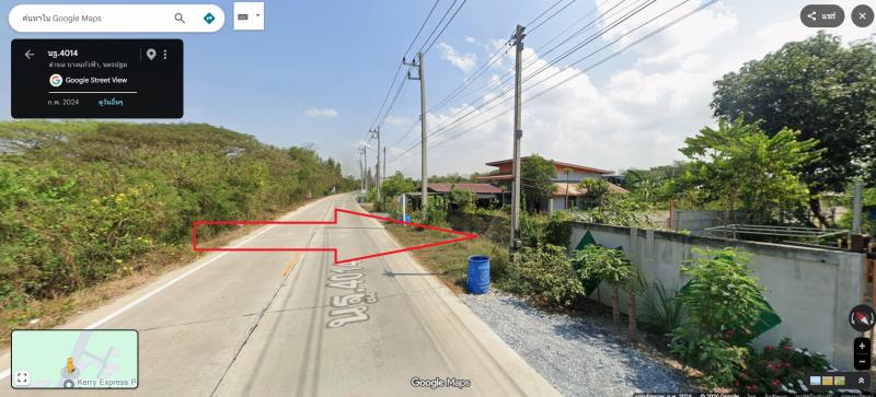 รูปที่4 ต้องการขายที่ดินเปล่า บางแก้วฟ้า นครชัยศรี ราคา 2,000,000 บาท