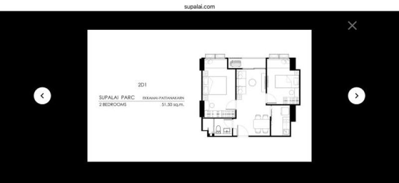 รูปที่4 ต้องการขายคอนโดมิเนียม สวนหลวง เขตสวนหลวง ราคา 536,000 บาท