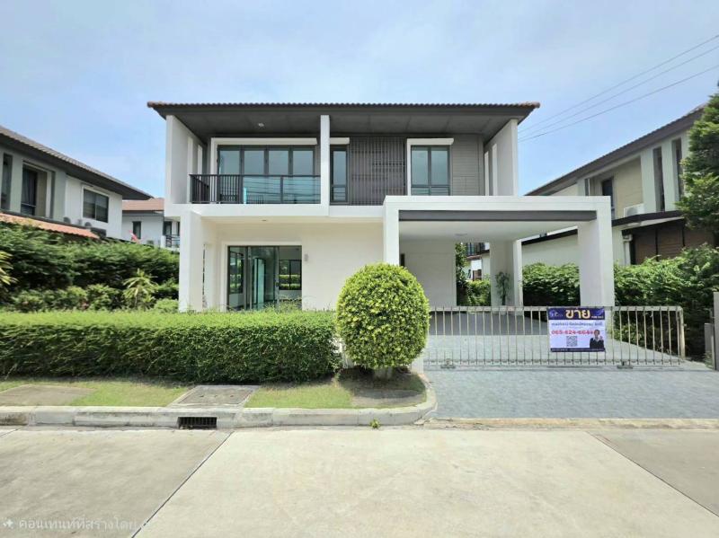 🏡ขายบ้านเดี่ยว หมู่บ้านฮาบิเทีย ออร์บิต หทัยราษฎร์ โครงการแสนสิริ พร้อมเข้าอยู่