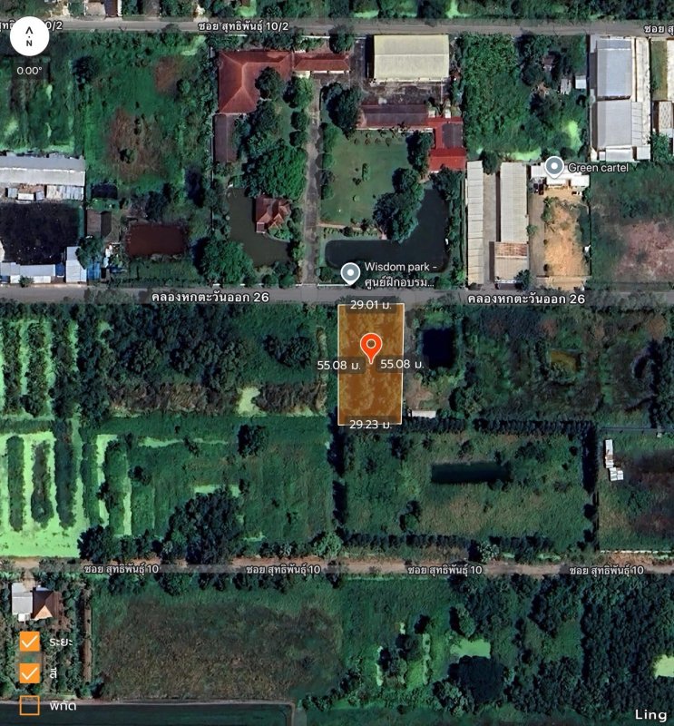 รูปที่5 ต้องการขายที่ดินเปล่า คลองหก คลองหลวง ราคา 4,000,000 บาท