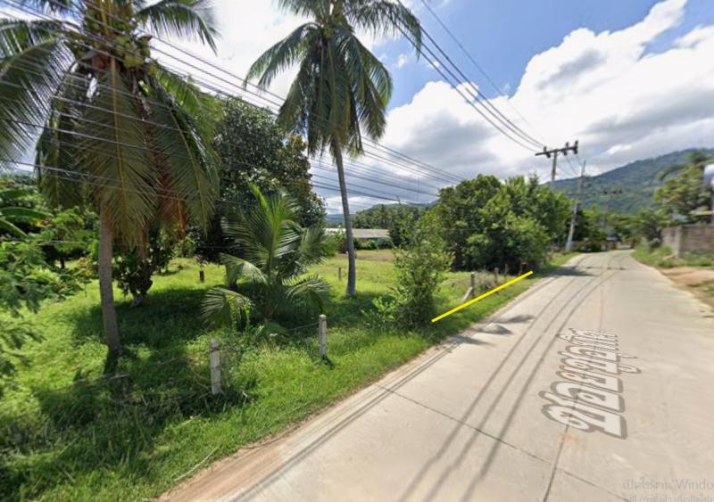 รูปที่2 ต้องการขายที่ดินเปล่า หน้าเมือง เกาะสมุย  