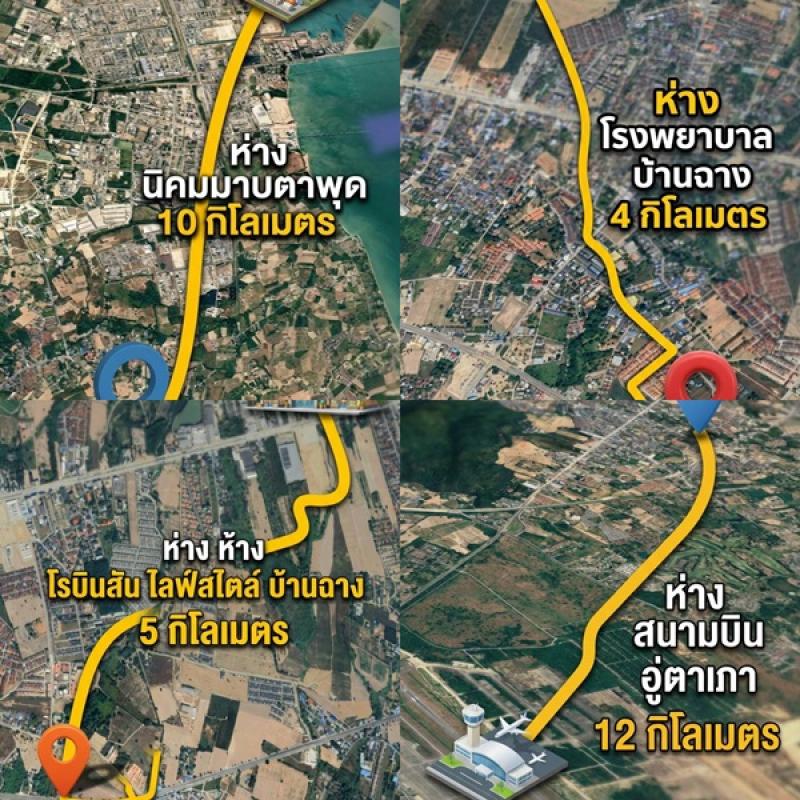 รูปที่2 ต้องการขายที่ดินเปล่า บ้านฉาง บ้านฉาง ราคา 78,000,000 บาท