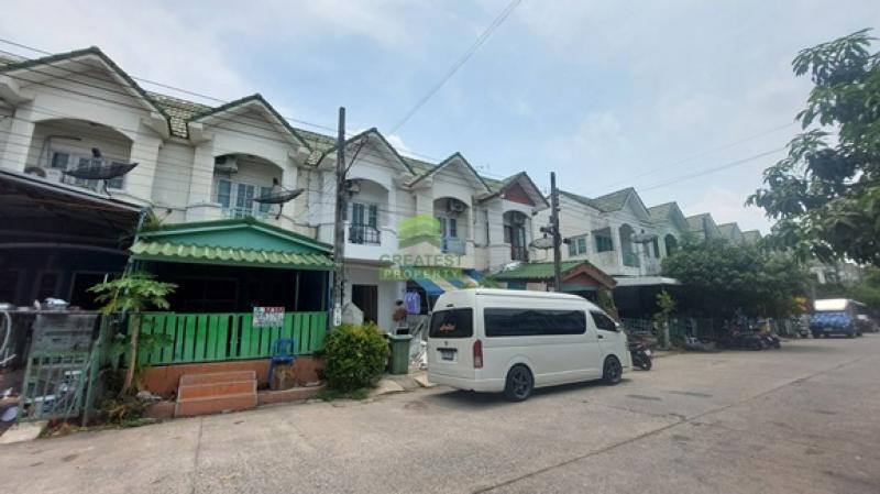 ขายทาวน์เฮ้าส์ ม.มะลิวัลย์ บางเพรียง บางบ่อ สมุทรปราการ เนื้อที่ 17.60 ตร.ว ทำเลดี
