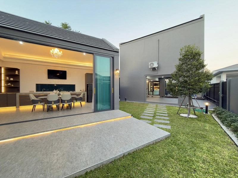 รูปที่3 ต้องการขายบ้านพร้อมที่ดิน โป่ง บางละมุง ราคา 13,500,000 บาท