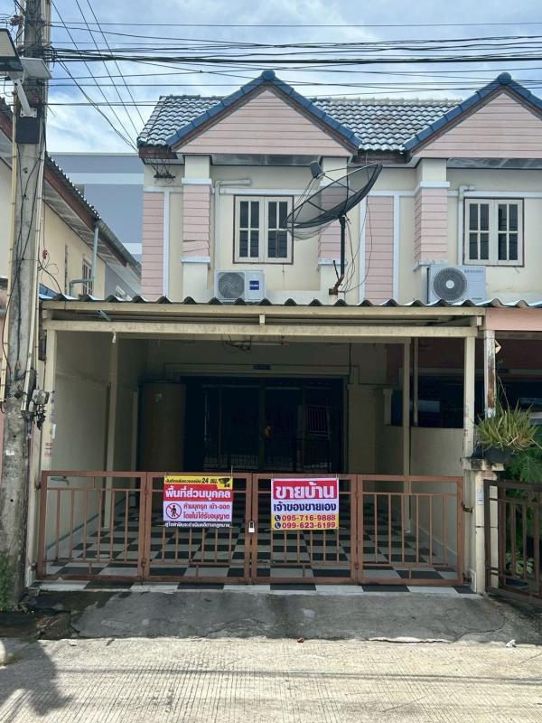 ขายทาวน์เฮ้าส์ โครงการบ้าน วรางค์ทอง นิคมอมตะชลบุรี ทำเลดีมาก ติดถนนบ้านเก่า5 ใกล้โรบินสัน แม็คโคร