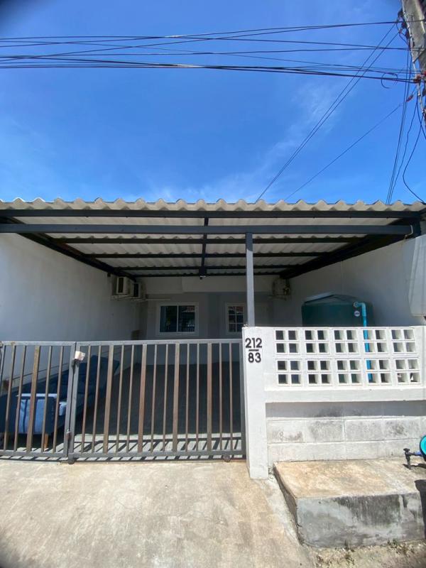 #ให้เช่าทาวน์เฮาส์ชั้นเดียว สวยพร้อมอยู่ แต่งครบ #หมู่บ้านโชคนิมิตร บุญสัมพันธ์ 1 พัทยากลาง